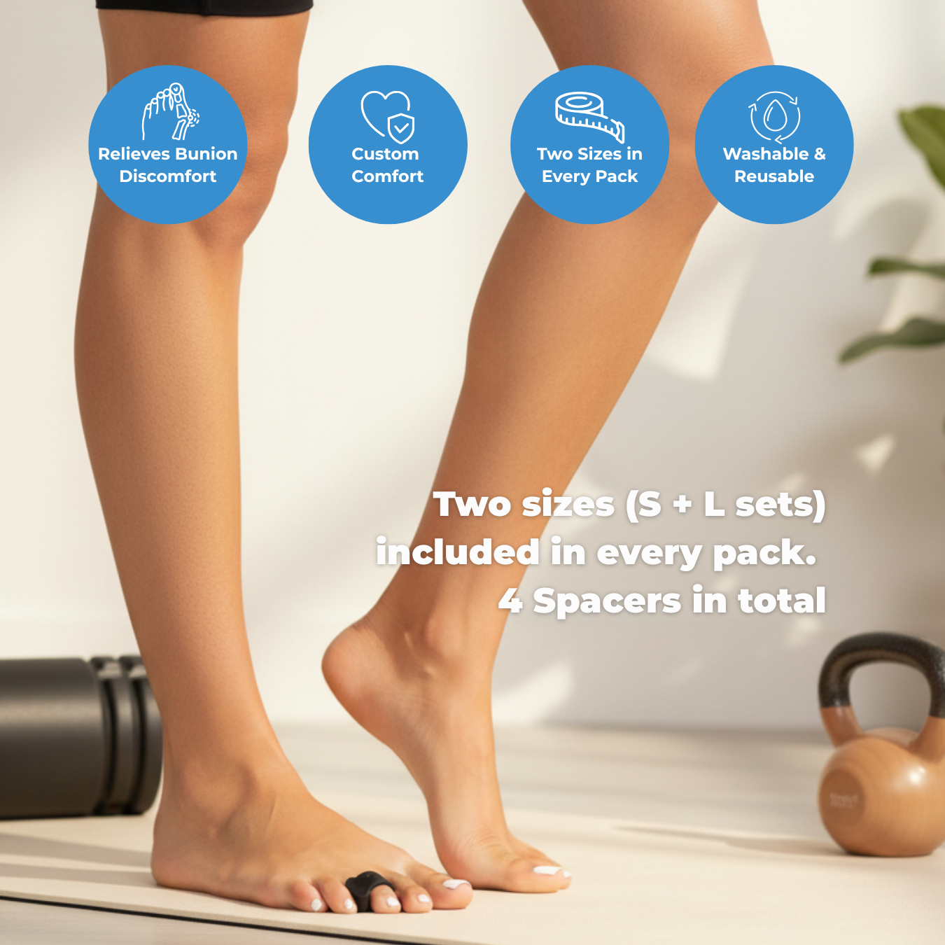 Single Toe Spacers (4-Pack) Pre-Launch